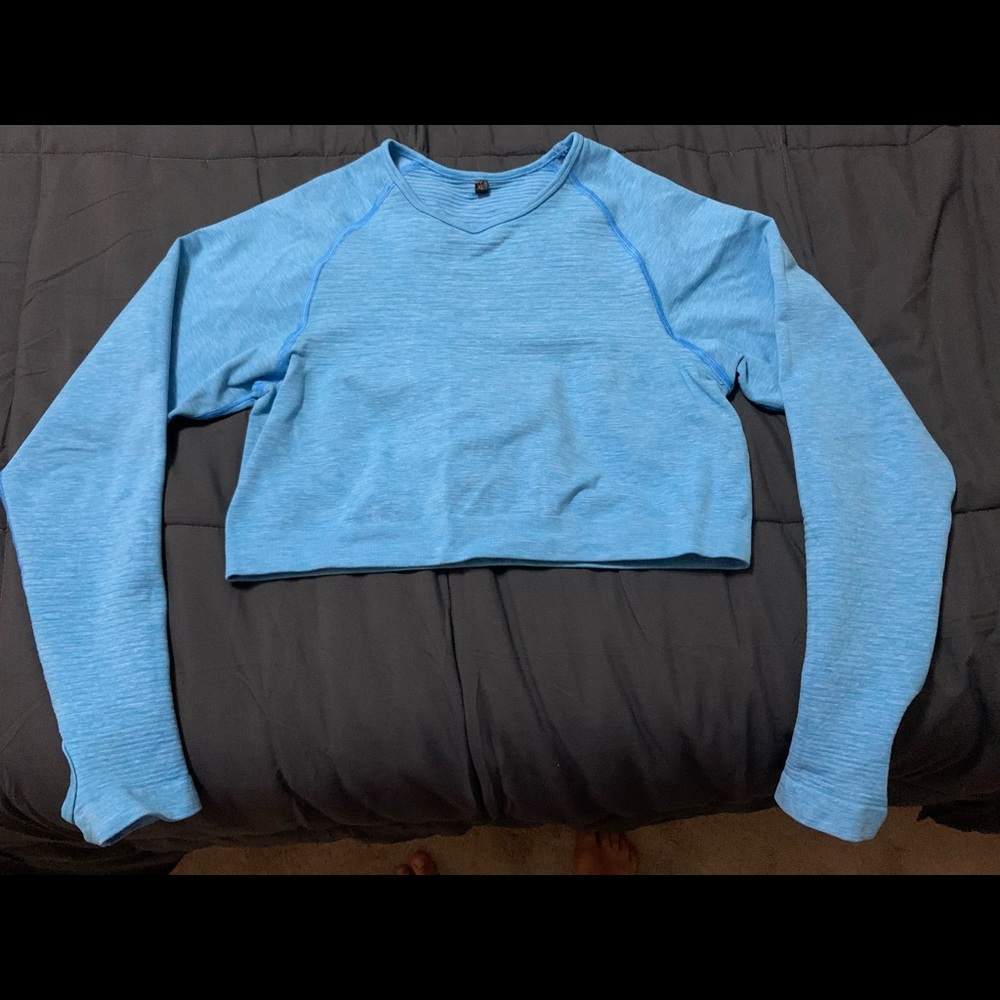 Alphalete Long Sleeve Crop Top - XL